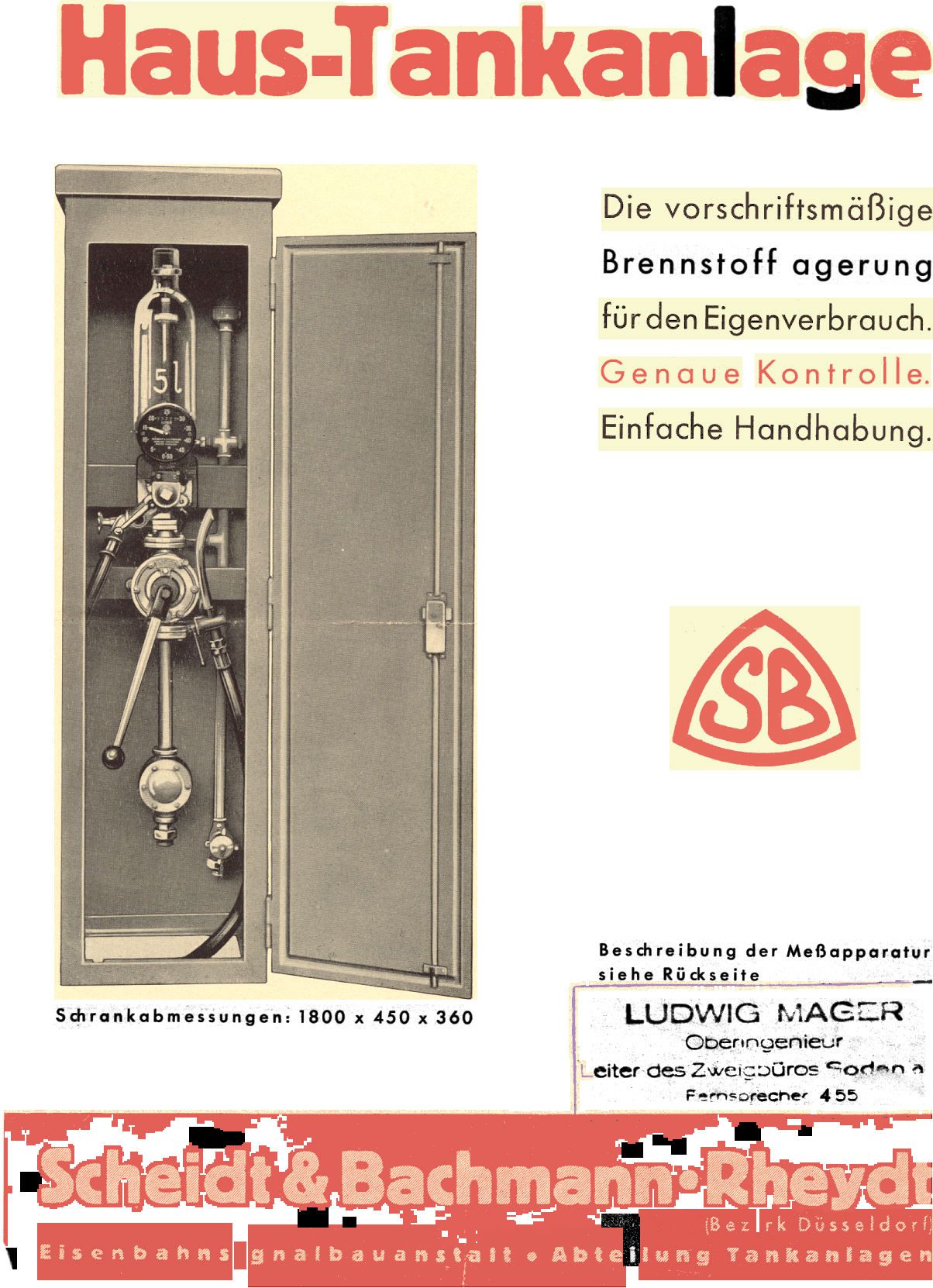 Erste Tankanlage in Bessungen